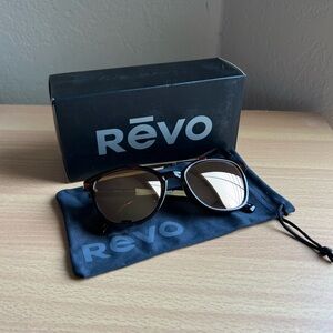Revo Re1040 Clayton Round Polarized Sunglasses